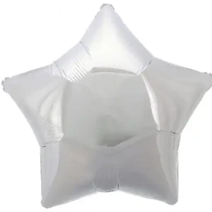 Balão Foil Estrela Prata Jumbo 76cm