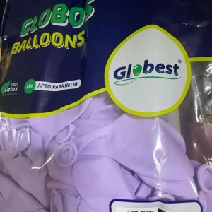 Balões Latex Globest Lilás Bebé 30cm c/100