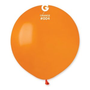 Balões Latex #004 Laranja 19” Gemar c/25