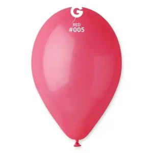 Balões Latex #005 Raspberry Red 12” Gemar c/100