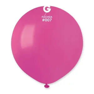 Balões Latex #007 Fuchsia 19” Gemar c/25