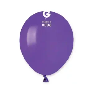 Balões Latex #008 Roxo 5” Gemar c/100