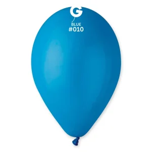 Balões Latex #010 Azul 12” Gemar c/100