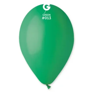 Balões Latex #013 Verde Escuro 12” Gemar c/100