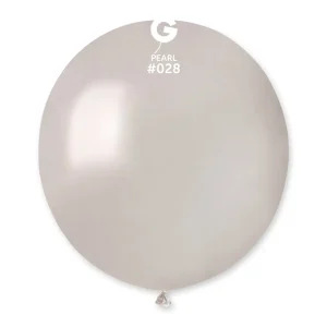 Balões Latex #028 Pérola 19” Gemar c/25
