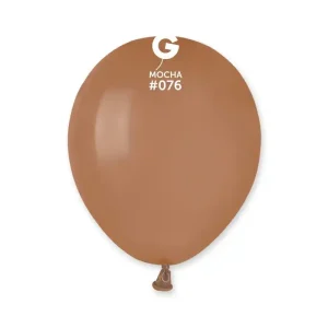 Balões Latex #076 Mocha 5” Gemar c/100