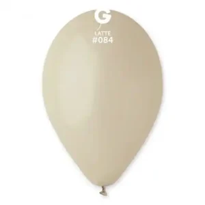Balões Latex #084 Latte 12” Gemar c/100