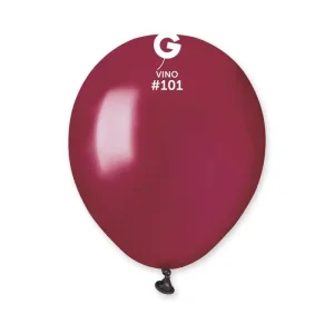 Balões Latex #101 Vino 5” Gemar c/100