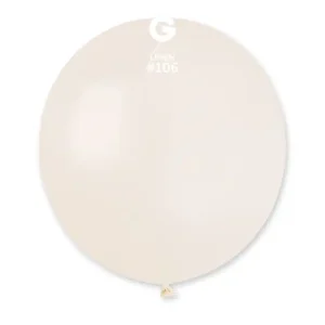 Balões Latex #106 Linen 19” Gemar c/25