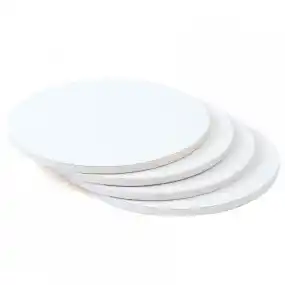 Base de Bolo Redonda Branca 35×1.2cm