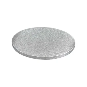 Base Bolo Redonda Prata 28×1,2cm
