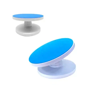 Base Giratória Basculante para Bolos 22×14.5cm