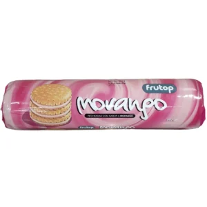 Bolacha Recheada Morango Frutop 240gr