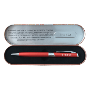 Esferográfica / Caneta Com Nome Personalizado