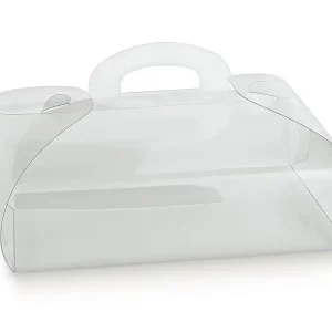 Caixa Tortas Transparente 24.5x18x9.5cm