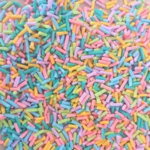 Cake Granulado Chocolate Cores 250gr