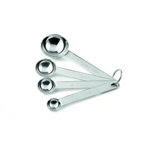 Colheres Medidoras em Inox 4 Tamanhos Grilo
