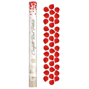 Confétis Tubo Pétalas Rosa 60cm