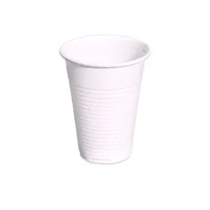 Copo Branco Plástico 22cl c/30