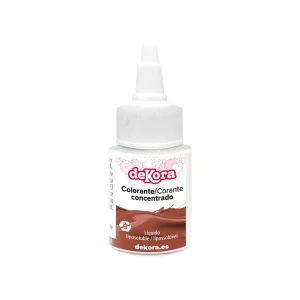 Dekora Corante Concentrado Líquido Castanho 30ml