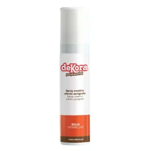 Dekora Spray Efeito Aerografo Vermelho 100ml