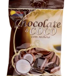 Drops Chocolate Coco Recheio Nazaré 100gr