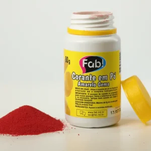 Fab! Corante em Pó 80gr Amarelo Gema