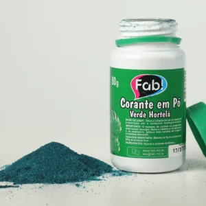 Fab! Corante em Pó 80gr Verde Hortelã