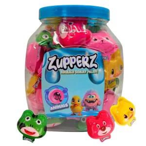 Gomas Recheio Liquido Animais 18gr c/50