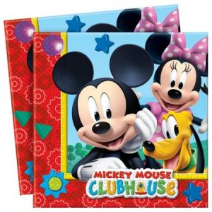 Guardanapos Casa do Mickey
