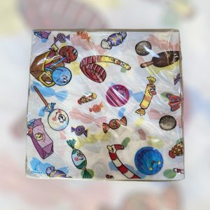 Guardanapos para Festas Sweet Party 33x33cm c/20