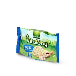 Gullon Tortitas de Arroz Integral VitalDay 28,8gr Pack c/ 4
