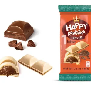 Happy Karpatka Waffer Chocolate 140gr