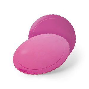 Base Rosa Fushia Redonda C/Rebordo 35cm