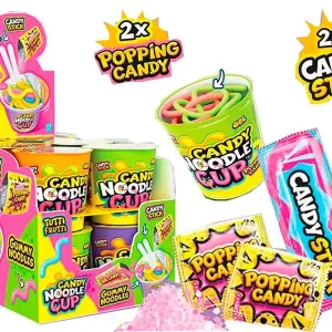 Johny Bee Noodle Cup Candy 55gr c/12