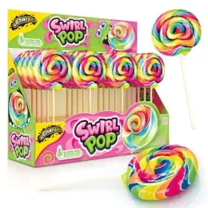 Chupa Swirl POP Redondo Johny Bee 50gr c/24