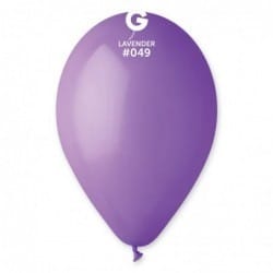 Balões Latex #049 Lavanda 12” Gemar c/100