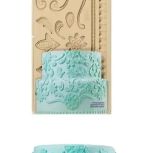 Molde Flexível Fondant / Pasta Goma