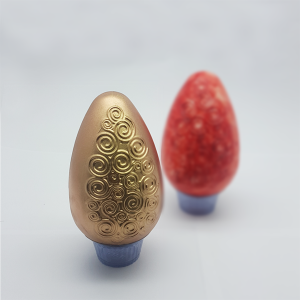 Molde de Acetato – Ovo Texturizado Espiral