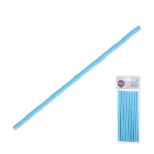 Palhinhas Papel Azul c/25
