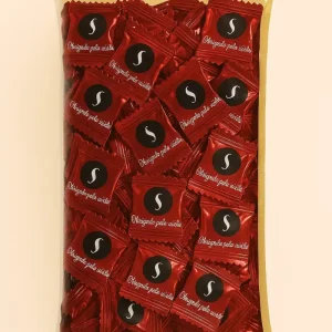 Pastilhas Chocolate Amargo Obrigado Pela Visita kg