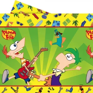 Toalha de Plástico Phineas & Ferb