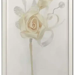 Pick Rosa 2 Bouquet com Pérolas 11cm
