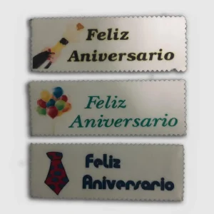 Placas Parabéns Hóstia c/50