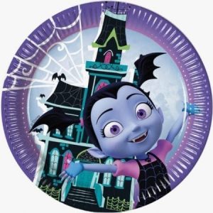 Pratos Vampirina 23cm c/8