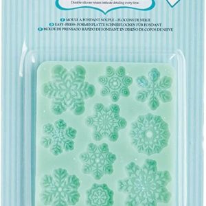 Molde para fondant ( flocos de neve)