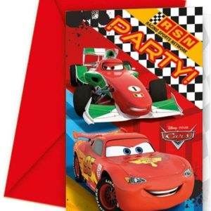 Convites Cars – Faísca McQueen