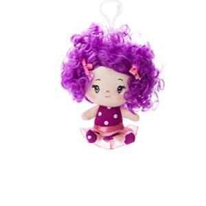 Porta-Chaves Peluche Cutie Curls – Violet