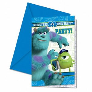 Convites Monstros e Companhia – Monster Inc.