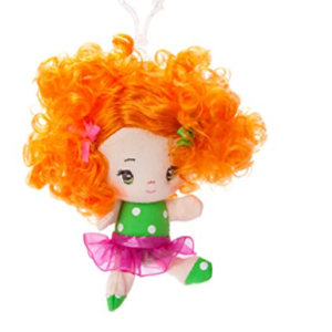 Porta-Chaves Peluche Cutie Curls – Abby